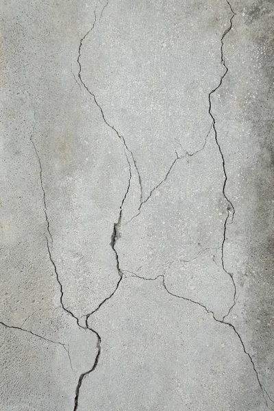 Cement Wall Cracks Broken Texture Background — Stock Photo, Image