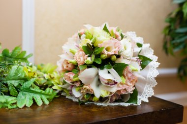 Güzel düğün buketi