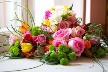 Güzel düğün buketi