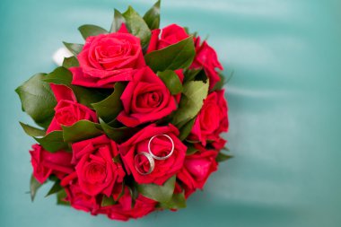 Güzel düğün buketi