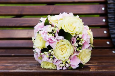 Güzel düğün buketi