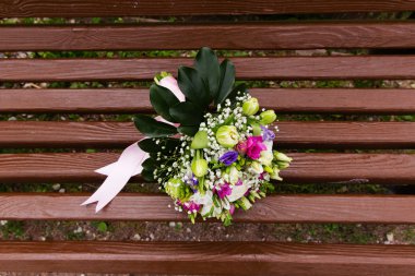 Güzel düğün buketi