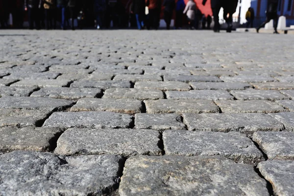 Stone pavement texture — Stock Photo, Image