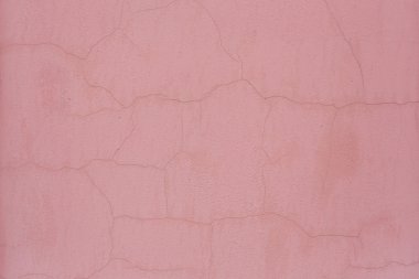 Eski pembe boyalı duvar