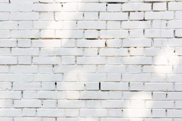 White brick wall