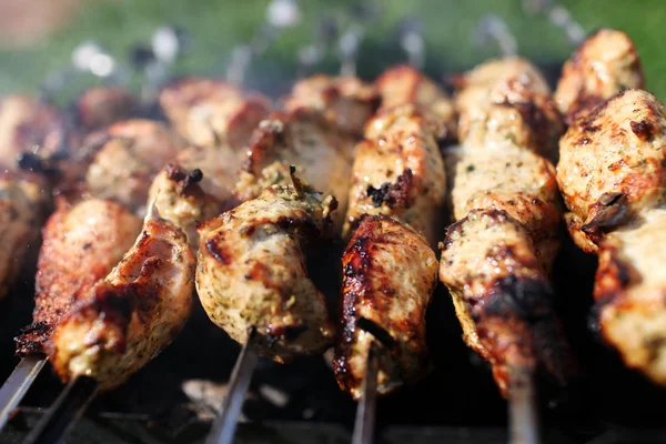 Asar shashlik marinado a la parrilla — Foto de Stock