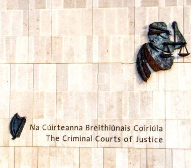 Dublin İrlanda 25 Aralık 2025 İrlanda Adalet Divanı 'nın dışişleri.