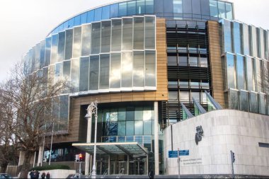 Dublin İrlanda 25 Aralık 2025 İrlanda Adalet Divanı 'nın dışişleri.