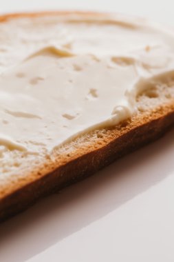 krem peynirli yakın çekim hafif bir arka plan ile sandviç