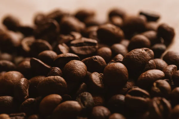 ışık kağıt üzerinde koyu kahve çekirdekleri yakın çekim