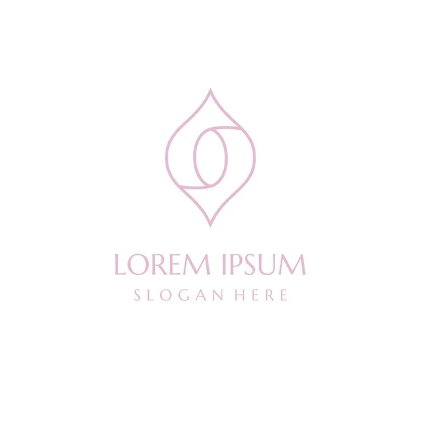 Vektör yoga güzellik logosu modern şablon tasarımı