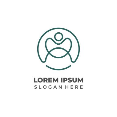 Dairesel Tasarımla Sağlık Bakımı Amblemi