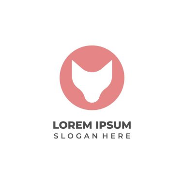 Basit ve Temiz Tilki Logo Vektörü Tasarımı