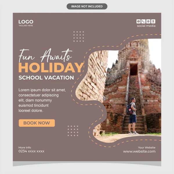 Tatil Seyahat Eğitimi için Eğitimsel Etkinlik Uçucusu