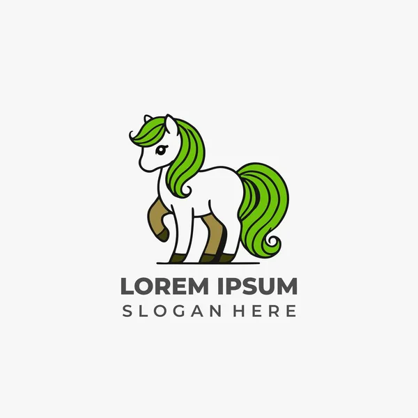 Siyah beyaz çizim midilli illüstrasyonuyla sade arka plan, tarım ve tarım işleri logosu için ideal..