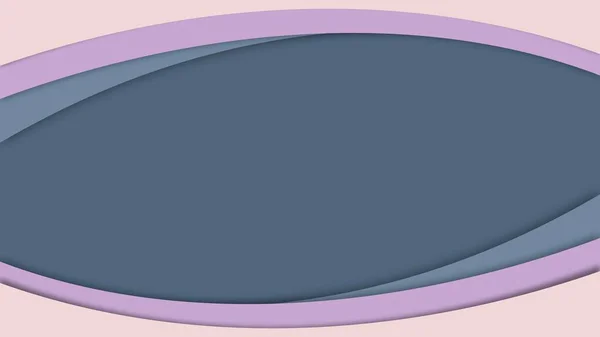 Üç boyutlu soyut kağıt kesimi arka plan, katmanlı, akışkan şekiller oluşturan gri pembe tonlar
