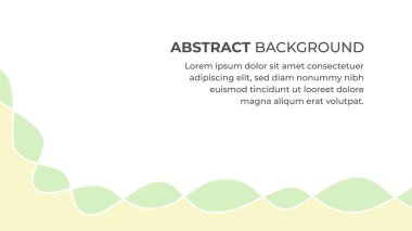 Pastel sarı dalga arkaplanı, dalgalı çizgiler, dijital ortamda neşeli ve canlı tasarımlar için harika