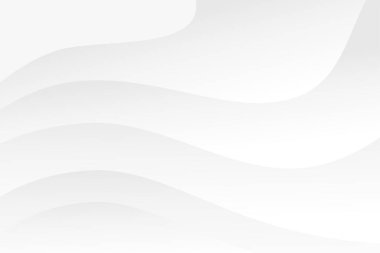 Dinamik Işık Çizgileri ve Gölgeleri Olan Gelecekçi Beyaz Soyut Arkaplan