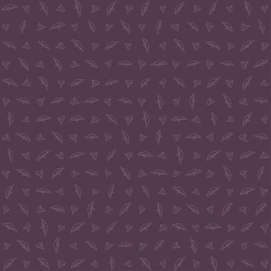 Vektör desenli ağaç ve çadır. Kamp teması doğa silueti pürüzsüz arka plan tasarımı