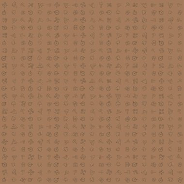 Vektör desenli dürbünler, çadırlar, baltalar, pusulalar, ağaçlar ve ilk yardım setleri. Kamp teması doğa silueti pürüzsüz arka plan tasarımı