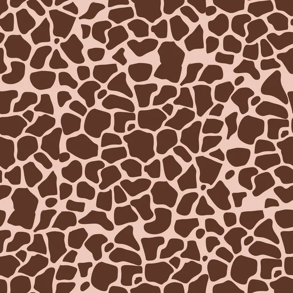 Giraffa Astratto Modello Africano Bella Senza Soluzione Continuità Diversi Colori — Vettoriale Stock