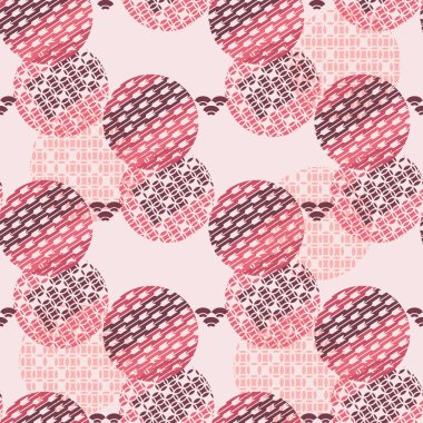 Güzel Japon desenli bulutlar, dalgalar. Japonca, Çince elementler. Vektör dikişsiz Asya dokusu. Paketleme, tekstil, kağıt, kumaş, imalat, duvar kağıtları üzerine baskı yapmak için.