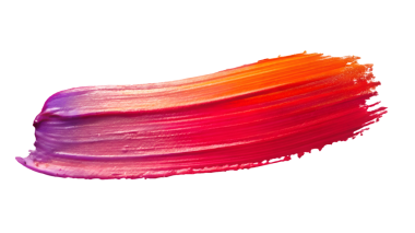 Kırmızı, turuncu ve mor renklerin karışımından oluşan dinamik bir fırça darbesi görsel olarak çarpıcı ve dokulu bir etki yaratır..