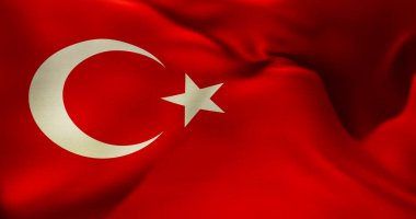 Türkiye bayrağı yüksek çözünürlüklü 10K + boyut sallıyor