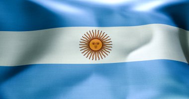 Arjantin bayrağı yüksek çözünürlüklü 10K + boyut sallıyor