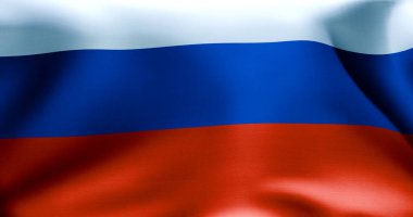 Rusya bayrağı yüksek çözünürlüklü 10K + boyut sallıyor