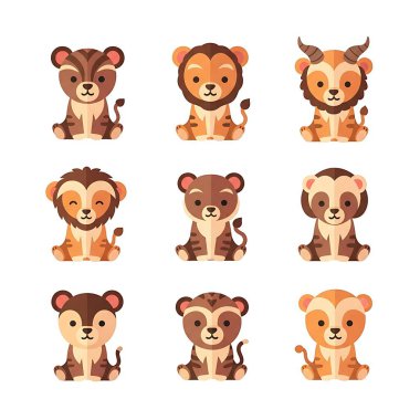 Sevimli küçük hayvanlar.