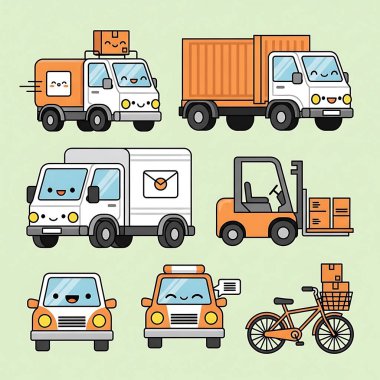 Kamyon teslimat servisi.