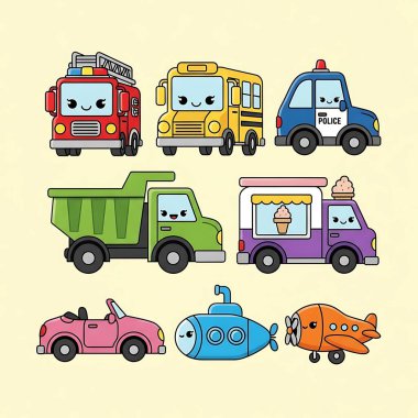 Bir sürü güzel araba.