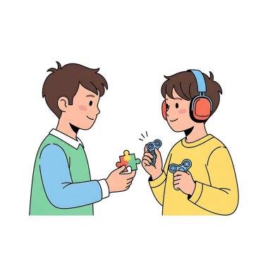 Video oyunu oynayan çocuk