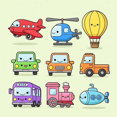 karikatür taşıma kümesi