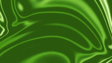 Yeşil Sıvı Girdap Hareketi Soyut Arkaplan.