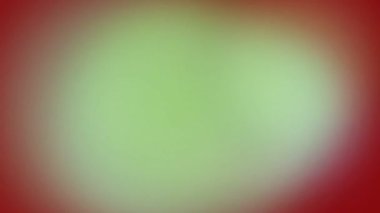 Yeşil Oval Şekil ile Kırmızı Arkaplan.