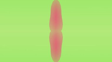 Şekiller ve Desenler ile Soyut Yeşil Arkaplan.