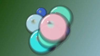 Renkli Düğmeler Küme Biçiminde Ayarlandı.