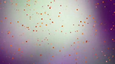 Renkli Konfeti Gradyan Arkaplanına Düşüyor.