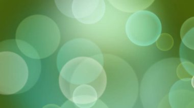 Bokeh Işık Efektleri ile Yeşil Arkaplan.