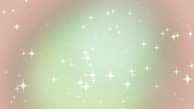 Parlak Yıldızlı Yumuşak Pembe Arkaplan.