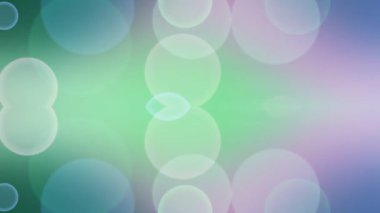 Çemberli Soyut Renkli Bokeh Arkaplanı.