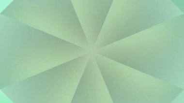 Yumuşak Yeşil Renkli Soyut Geometrik Şekiller.