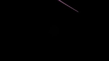 Aurora Borealis Kuzey Işıkları Gece Gökyüzünü Gösterir.