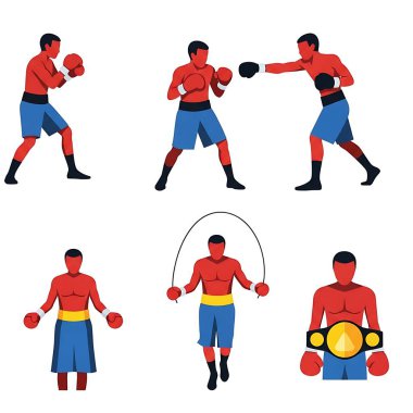 Çizgi film boks eldivenleri..