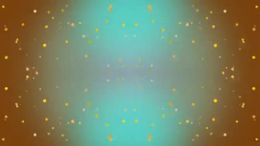 Soyut Dijital Parçacıklar ve Parıltı Efekti.