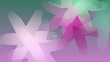 Soyut Pembe Yıldız Şekilleri Arkaplanı.