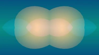 Hareketdeki Soyut Şekiller ve Renkler.