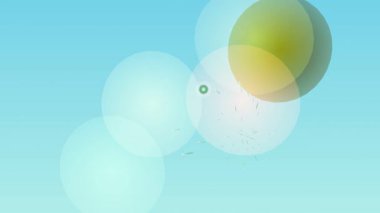 Su yüzeyine yükselen kabarcıklar.